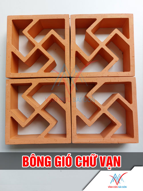 Bông gió chữ vạn