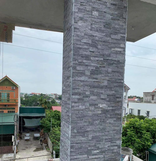 Công trình thực tế sử dụng Đá ghép đen Nghệ An.
