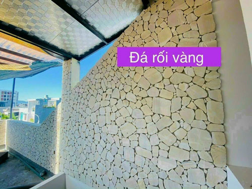 Công trình thực tế sử dụng Đá rối vàng Nghệ An