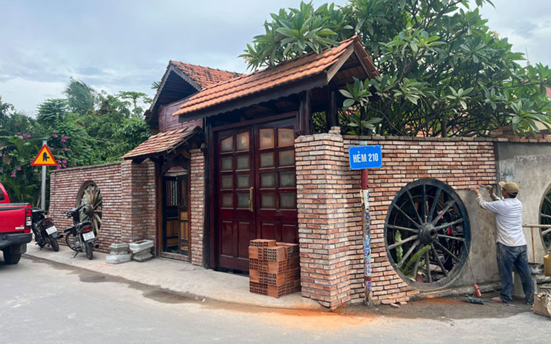 Gạch cổ ốp tường tại Bình Phước