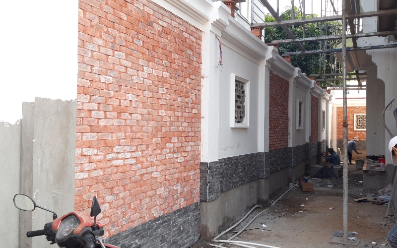 gạch cổ ốp tường tại Quảng Nam
