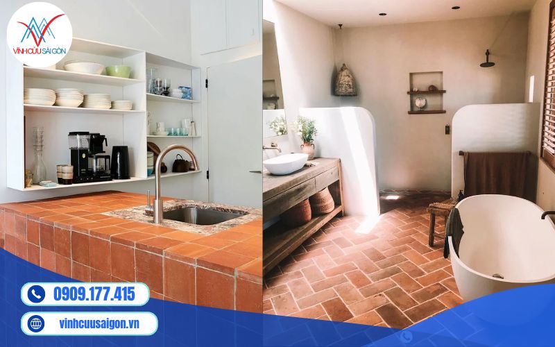 Ứng Dụng Lý Tưởng Của Gạch Gốm Đất Nung