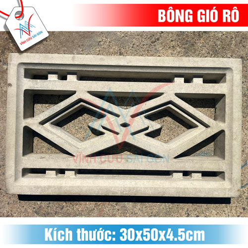 GẠCH BÔNG GIÓ RÔ 30X50CM