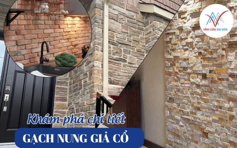 Khám phá về gạch nung giả cổ