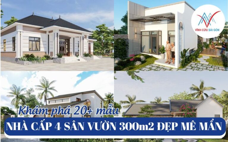 Khám phá 20+ Mẫu nhà cấp 4 sân vườn 300m2 đẹp mê mẩn