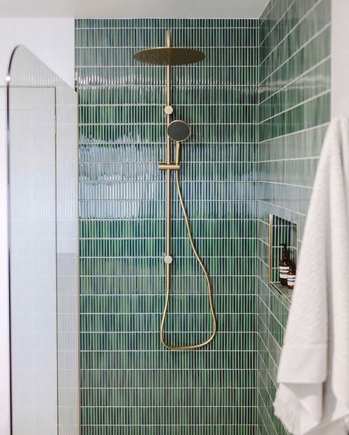Gạch mosaic KitKat phù hợp cho phòng tắm