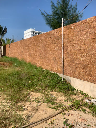Đá ong vàng (đỏ) giúp công trình vừa bền chắc vừa nổi bật Đá ong vàng (đỏ) giúp công trình vừa bền chắc vừa nổi bật