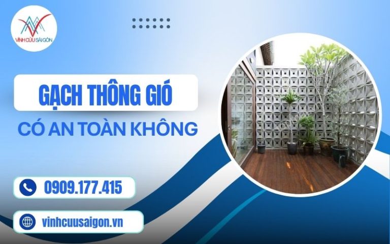 Gạch Thông Gió Có An Toàn Không? Lưu Ý Khi Xây Gạch Thông Gió