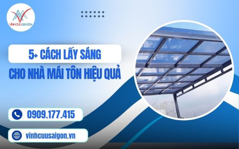 5+ Cách Lấy Sáng Cho Nhà Mái Tôn Hiệu Quả Tiết Kiệm Chi Phí