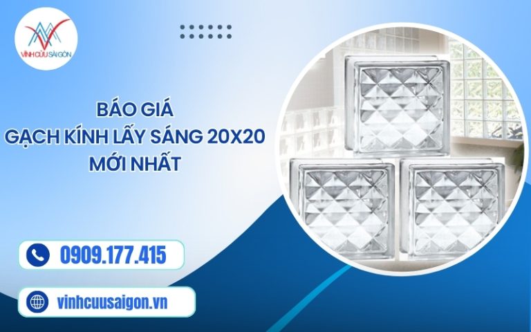 Gạch kính lấy sáng 20x20
