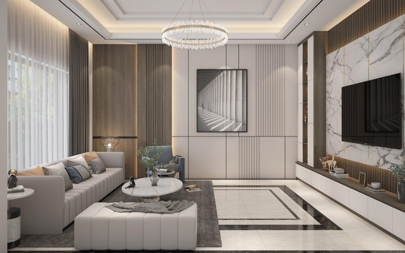 Lợi Ích Khi Sử Dụng Vách Trang Trí Phòng Khách