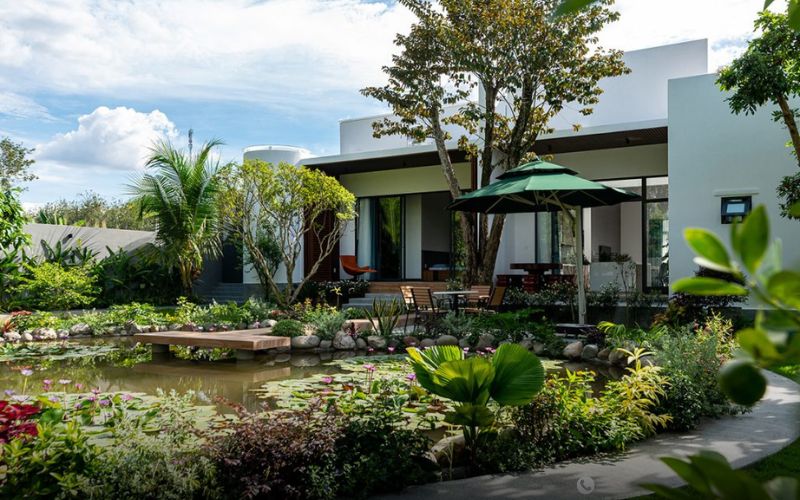 Mẫu nhà vườn 100m2 được ưa chuộng