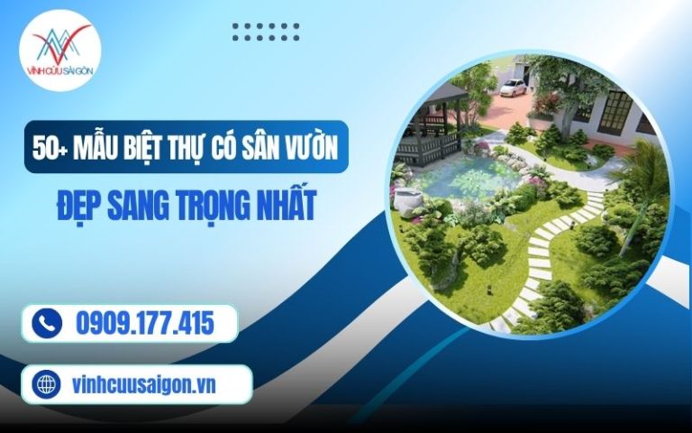 Biệt Thự Có Sân Vườn Đẹp