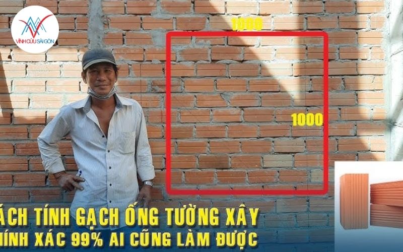 Cách Tính Số Gạch Xây Tường Theo m2