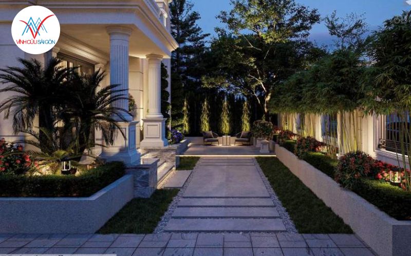 Mẫu nhà vườn 150m2 cấp 4 phong cách hiện đại