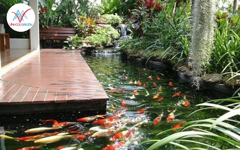 Sân vườn 30m2 phong cách resort thu nhỏ