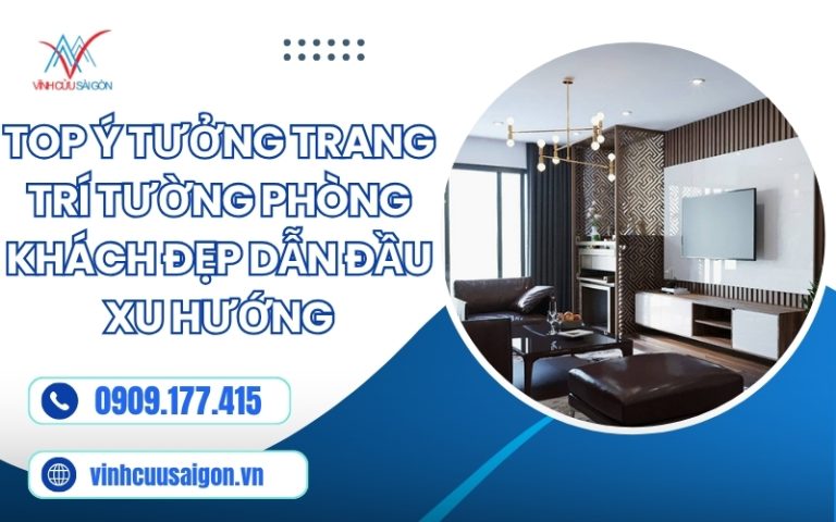 _Trang Trí Tường Phòng Khách