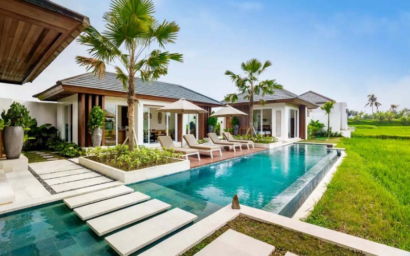 Villa sân vườn có hồ bơi