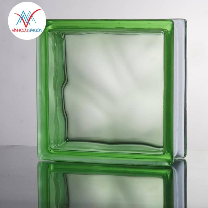 Gạch kính 30x30 màu xanh