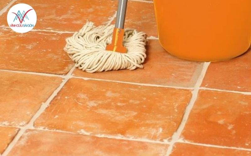 Cách Làm Sạch Gạch Đỏ Lát Sân Đúng Cách